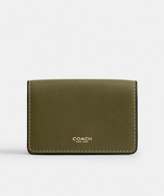 ＜COACH＞ミニ　トライフォールド　コイン　ウォレット